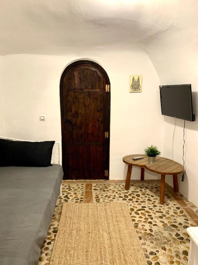 Casa Cueva Castillo Perales de Tajuna Exterior foto