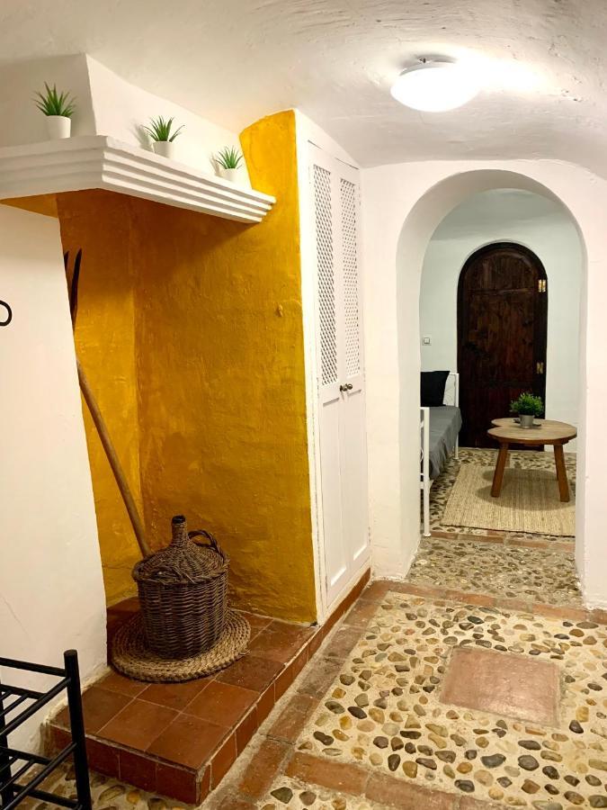 Casa Cueva Castillo Perales de Tajuna Exterior foto
