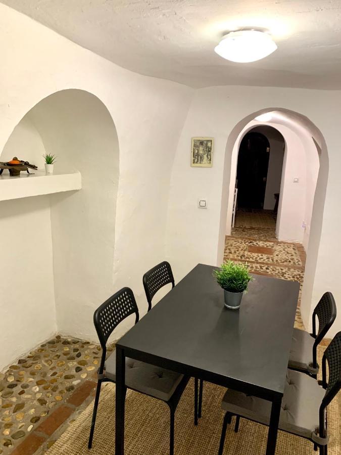 Casa Cueva Castillo Perales de Tajuna Exterior foto