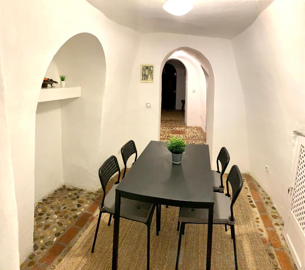 Casa Cueva Castillo Perales de Tajuna Exterior foto