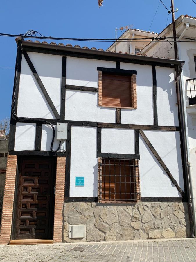 Casa Cueva Castillo Perales de Tajuna Exterior foto